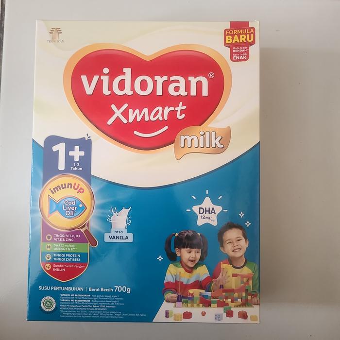 Gambar susu vidoran xmart 1+ vanilla 700g dari sweethome77 undefined Tokopedia