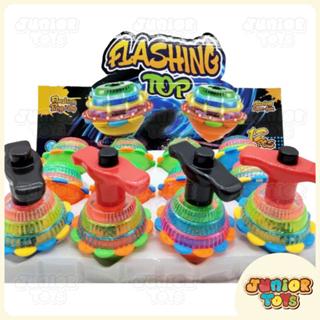 Gambar Mainan Gangsing Gasing Flash Gangsing Lampu Musik Flash Light Spinning Toys Mainan Anak - Pendek - LED dari Junior Toys undefined Tokopedia