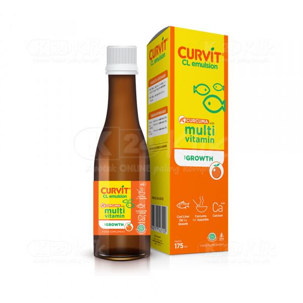 Gambar Curvit Cl Emulsion 175ml (per Botol) dari K24Klik undefined Tokopedia