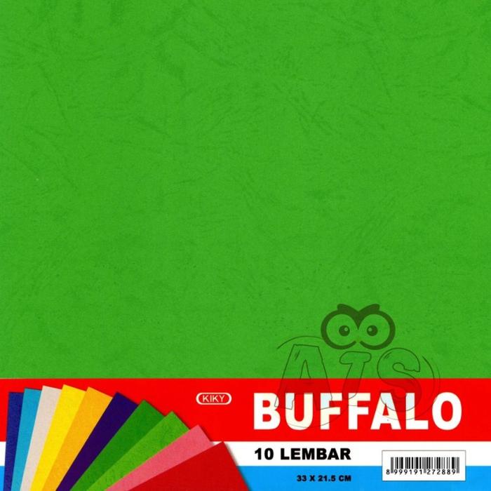 Gambar Kertas Buffalo Print Texture Ringo - Hijau Tua dari Alat Tulis Senang undefined Tokopedia