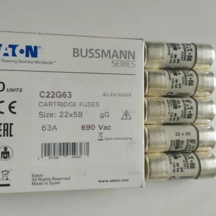 5 STÜCKE RS17 Sicherungen 22x58mm - 63A 80A 100A 125A Für Niederspannung