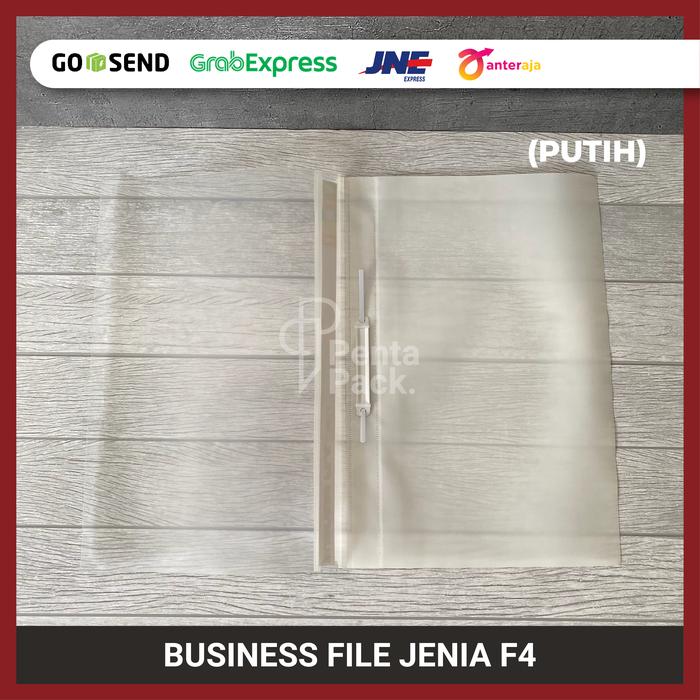 Gambar Map Business File F4 - Polos Folio JENIA / Map Bisnis File Plastik - Putih dari Penta Pack undefined Tokopedia