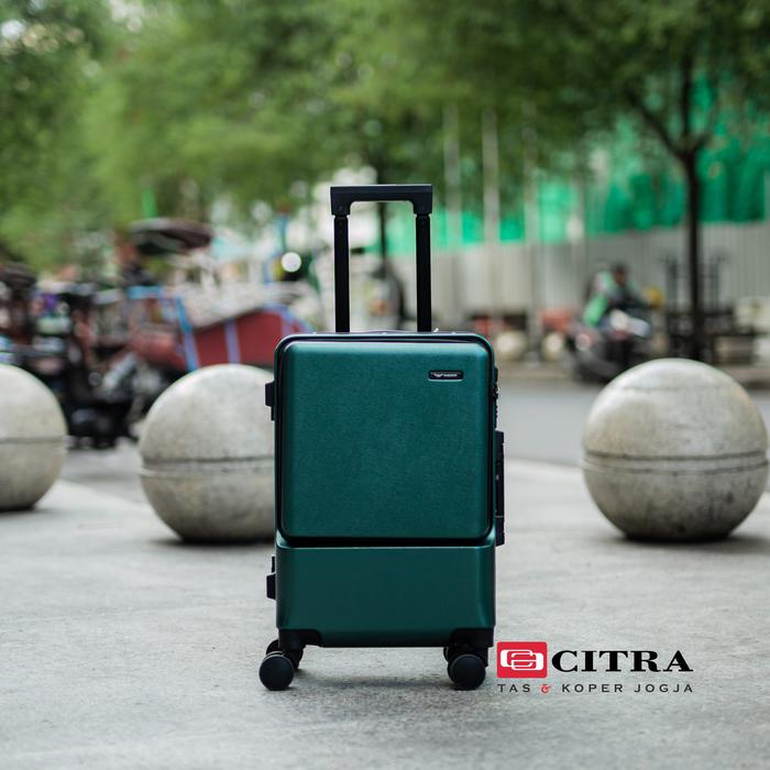 Gambar KOPER PARKSON T033 (LAPTOP AND TABLET COMPARTMENT) - ARMY, 24 INCH dari citra taskoper jogja undefined Tokopedia