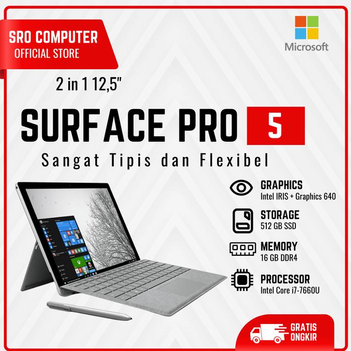 Surface Pro 5 (1796) i7 7660U 256GB Microsoft Surface Pro 5 Core