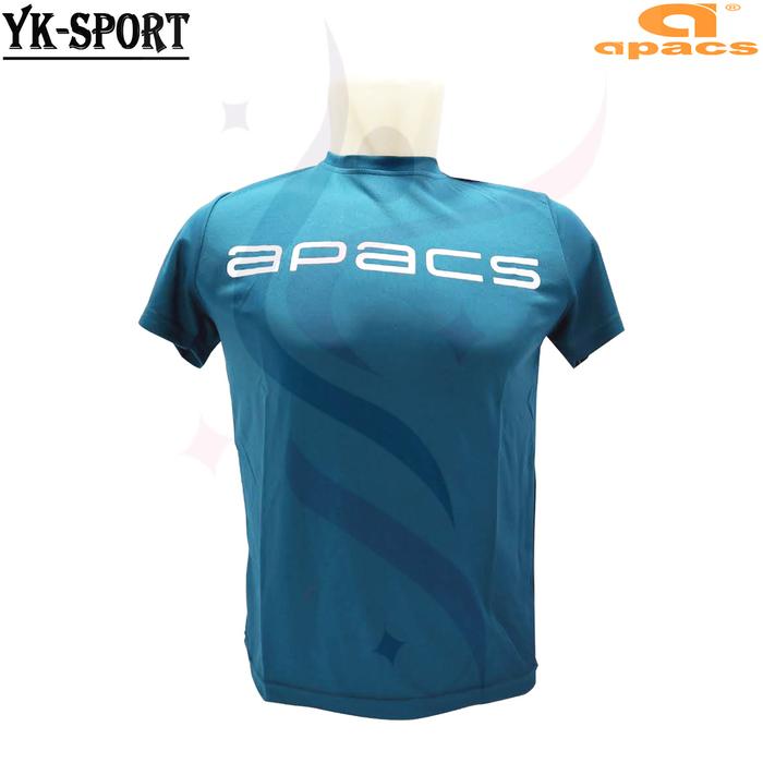Gambar Kaos Apacs Dryfit 01 Tosca  Baju Badminton Apacs Dryfit 01 Tosca - M dari Yudikasports undefined Tokopedia