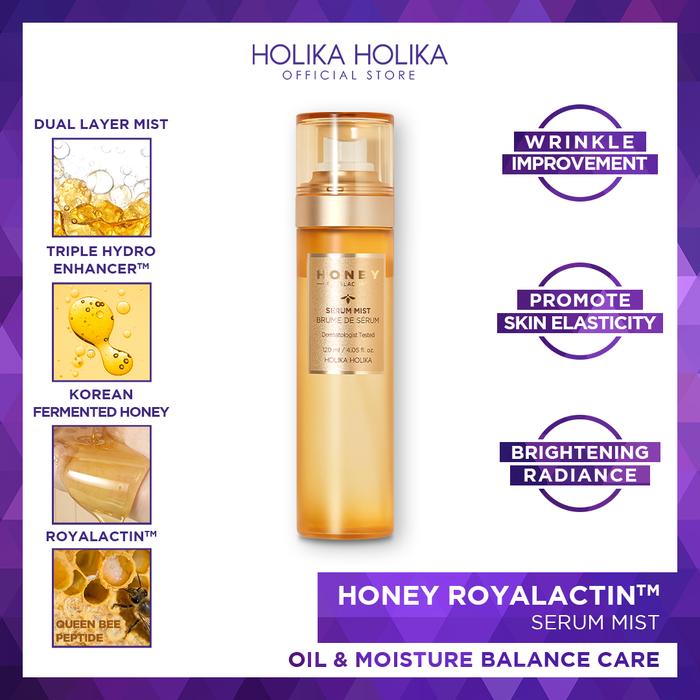 Gambar Holika Holika Honey Royalactin Serum Mist dari Holika Holika Indonesia undefined Tokopedia