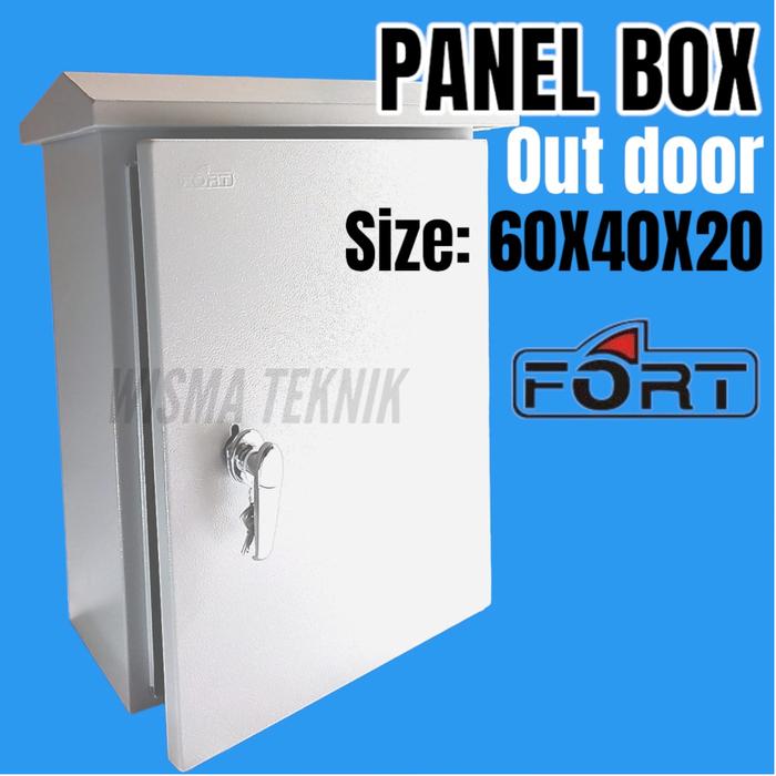 Jual BOX PANEL LISTRIK OUT DOOR 60 X 40 X 20 FORT FMBO604020 - Jakarta ...