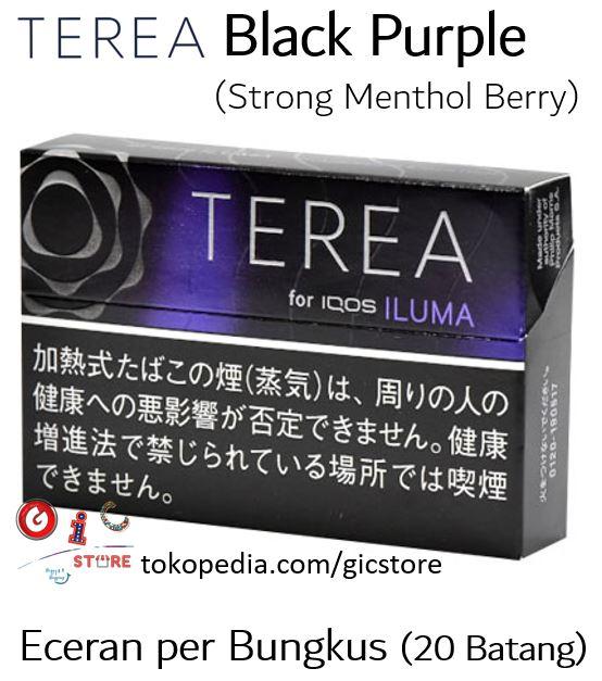 Gambar Iqos TEREA Heatstick for IQOS ILUMA - T Black Purple dari Gic Store undefined Tokopedia