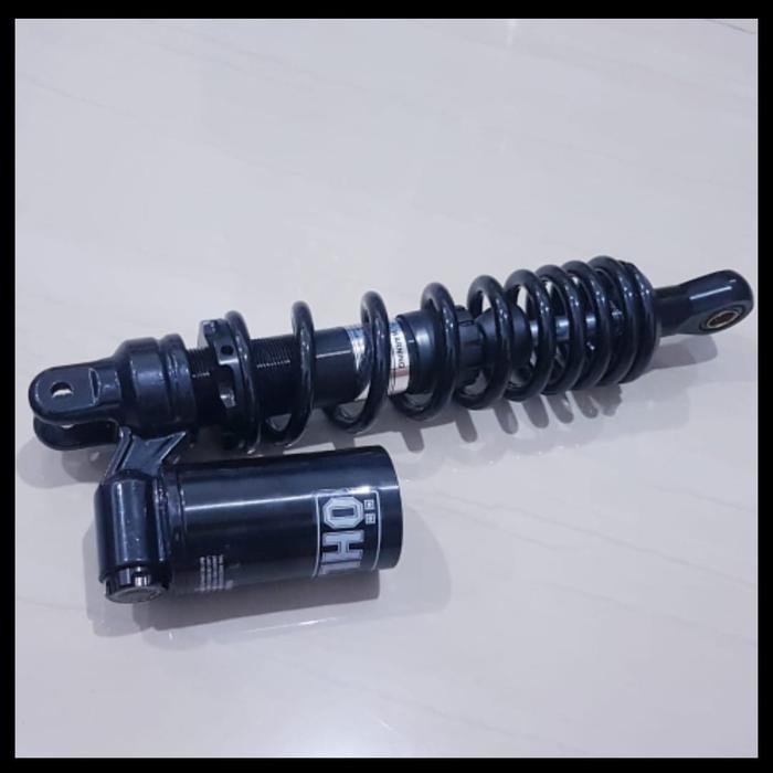 Gambar SHOCK BREAKER BELAKANG TABUNG VARIASI MOTOR MIO J-BEAT-VARIO-SCOOPY - FULL HITAM, 310MM dari EVENGERS AKSESORIS undefined Tokopedia
