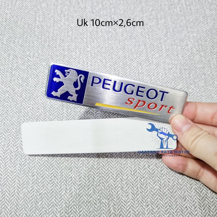 Gambar Emblem Sticker 3D Peugeot Sport 3008 5008 2008 206 207 Sticker Plat - C dari HARTONO RAYA MOTOR undefined Tokopedia