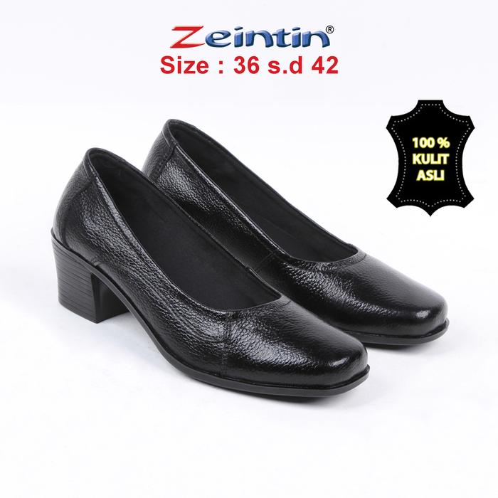 Gambar Sepatu Wanita Sepatu Kulit Pantofel Wanita Sepetu Kerja Kantor | KL - BJ 2322, 36 dari Zeintin Store_NEW undefined Tokopedia