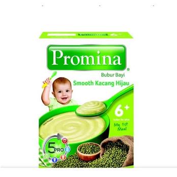 Gambar Promina Bubur Bayi Smooth Kacang Hijau 6+ - M. BERAS MERAH dari FrankShopp undefined 3 Tokopedia