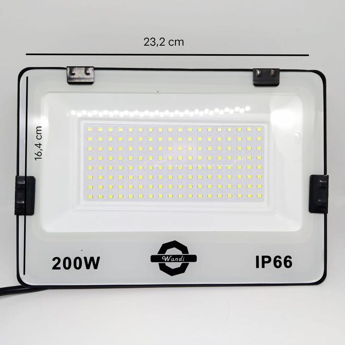 Wandi Led Jual Lampu sorot led 200w 200 w led sorot tembak outdoor floodlight led ...
