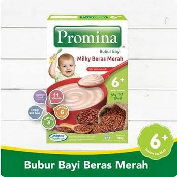 Gambar Promina Bubur Bayi Smooth Kacang Hijau 6+ - M. BERAS MERAH dari FrankShopp undefined 2 Tokopedia