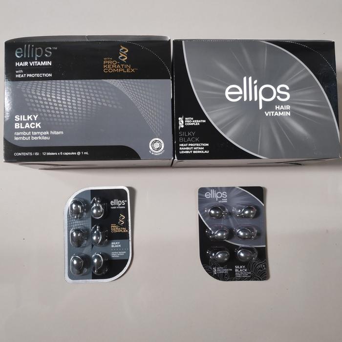 Jual Ellips Vitamin Rambut 1 Box 12 Blister Elips Pro Kerantin Hair ...