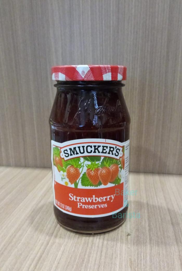 Gambar Selai Smuckers Strawberry 340g /selai stroberi Preserves dari Bakernbarista undefined Tokopedia