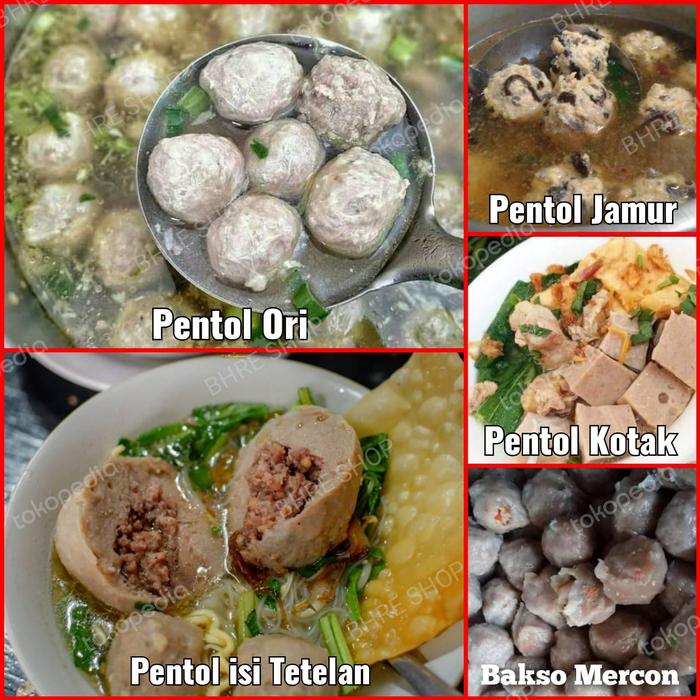 Gambar Pentol Bakso isi 50 Pcs Frozen - Tetelan 15 PCS dari BHRE SHOP undefined Tokopedia
