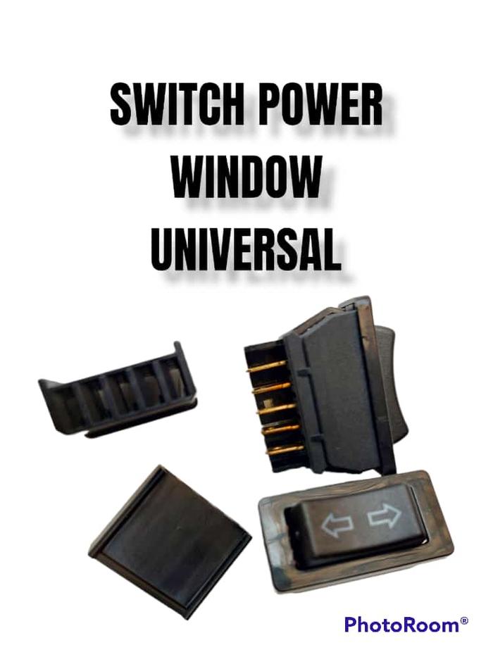 Gambar Switch Swit Saklar Tombol Power Window Panah Universal congkel - SWITH UNIVERSAL dari Sir Leo undefined Tokopedia