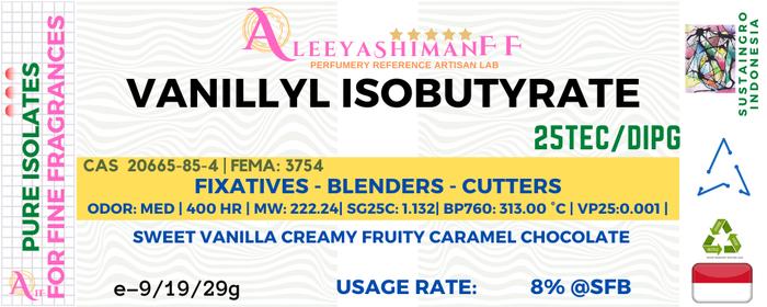 Gambar AleeyashimanFF Pure Isolate Vanillyl Isobutyrate - 29g dari SustainGro-Indonesia undefined Tokopedia