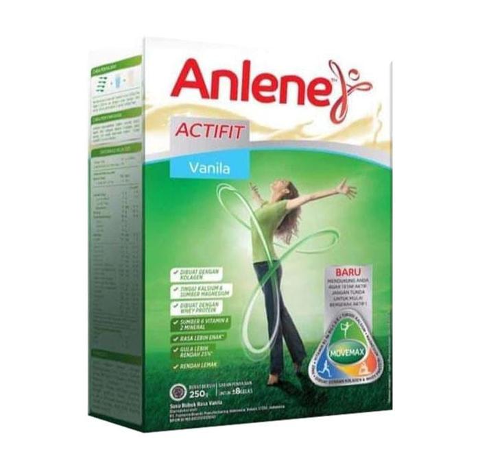 Gambar Anlene Actifit - Vanilla 250gr dari Nurul.Farma undefined Tokopedia
