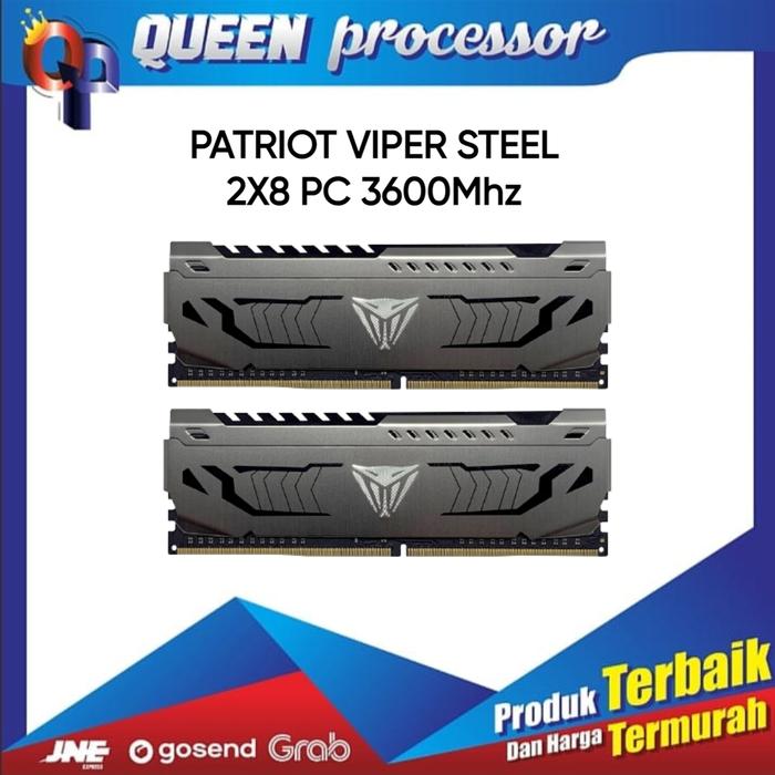 Ddr4 3600 Ddr4 Patriot Viper Steel Jual RAM PATRIOT VIPER STEEL - Main Image