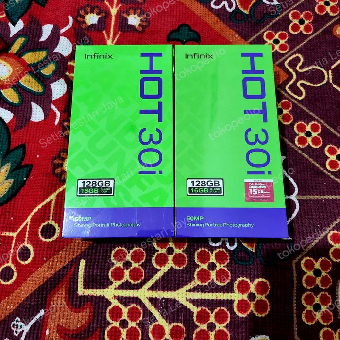 Gambar Infinix Hot 30i Ram 8/128 New BNIB Garansi Resmi dari Setia Lestari Jaya undefined Tokopedia