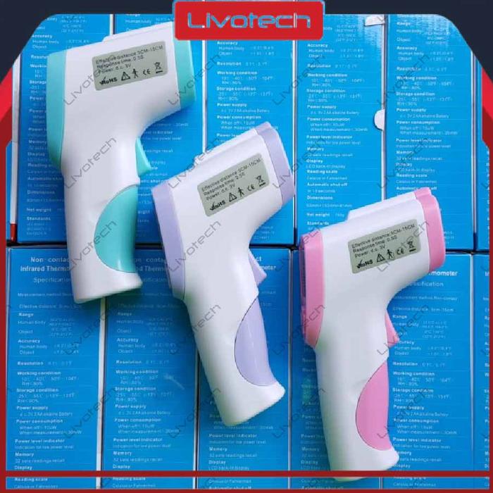 Gambar Non-Contact Infrared Thermometer IT-122 / Termometer Tembak Laser dari LIVOTECH undefined Tokopedia