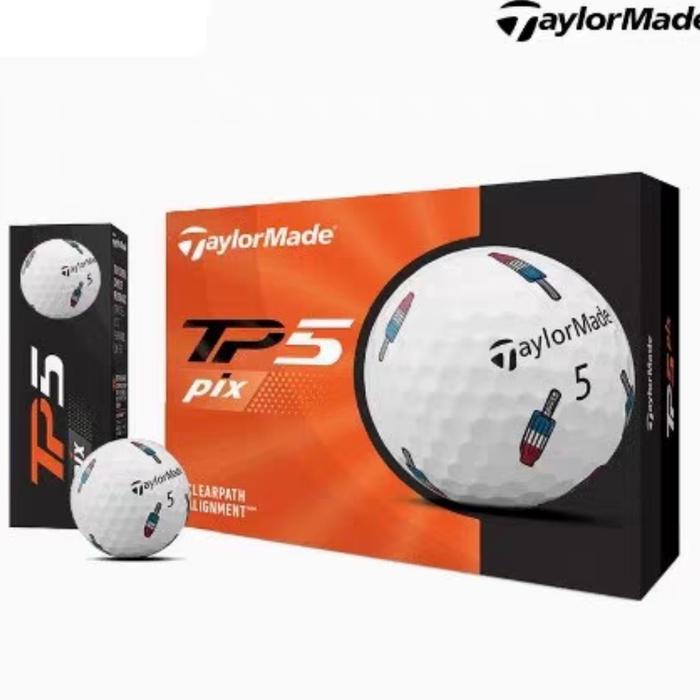 Gambar Golf ball bola golf taylormade tp5 pix popsicle one dozen dari Infinitecoshop undefined Tokopedia