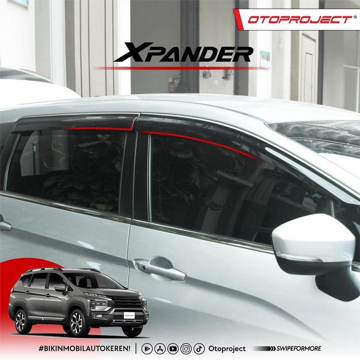 Gambar door visor/ talang air OEMFIT XPANDER dari adventure accesories undefined Tokopedia