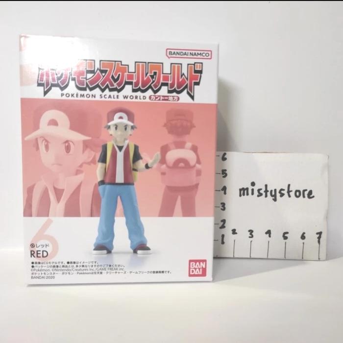 Gambar Action figure Pokemon figure Bandai Trainer Pokemon Scale World Red - New MISB dari mistystore1 undefined Tokopedia