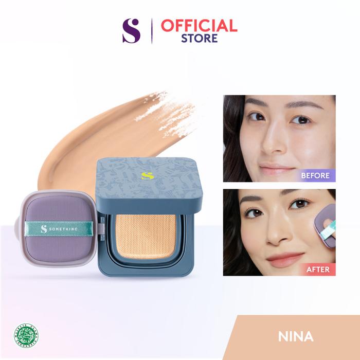 Gambar [DT] SOMETHINC HOOMAN Breathable Cushion Cover SPF 35 PA++++ - N01 Nina dari Somethinc undefined Tokopedia
