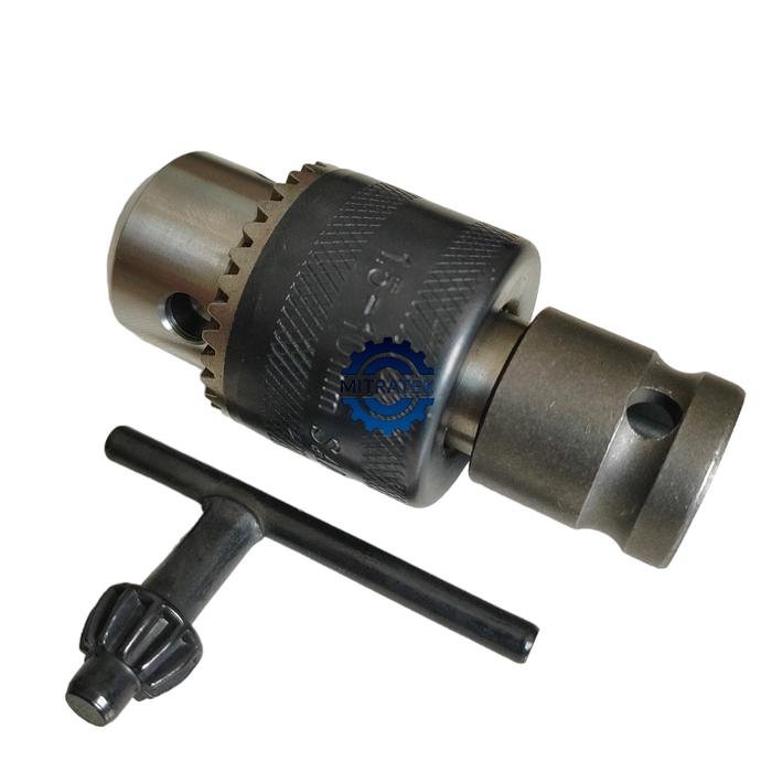 Gambar Adaptor impact wrench ke bor 10mm - Adptr+Chuck10mm dari Mitratek_NEW undefined Tokopedia