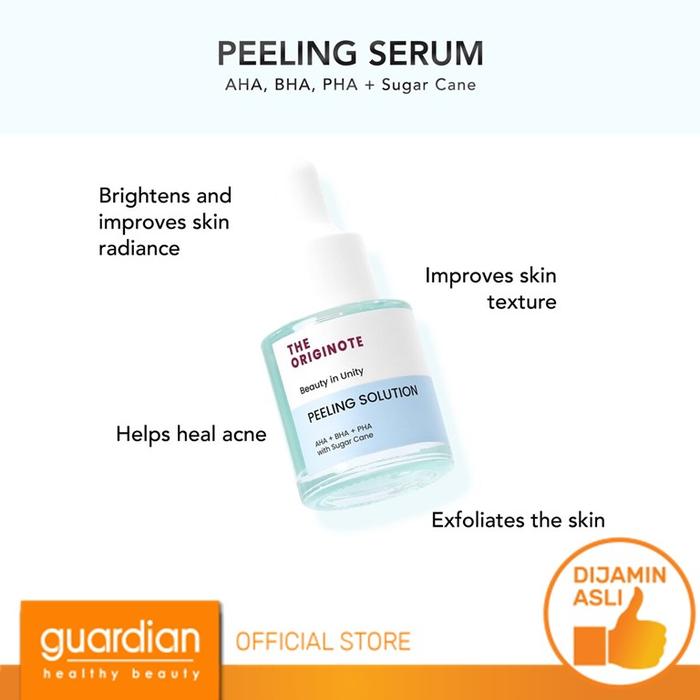 Jual The Originote Peeling Solution 20ml Aha Bha Pha Serum Eksfoliasi ...