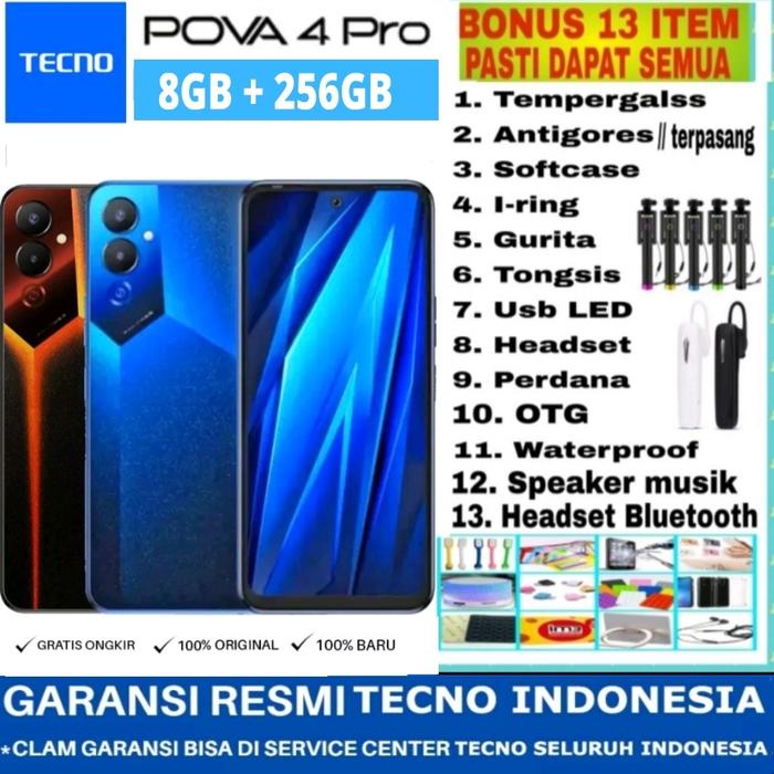 Gambar TECNO POVA 5 PRO 5G & POVA 5  RAM 16GB [8GB + 8GB EXTENDED ]GARANSI - POVA 4 8/128, no bonus dari gv cell undefined Tokopedia