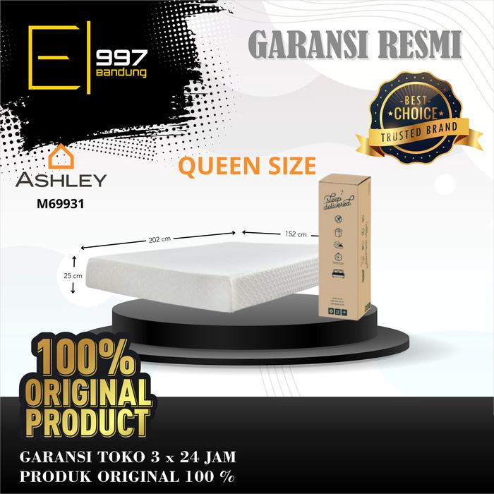 Gambar Kasur Ashley My Gel / Cooling memory foam / Mattress in a Box - 194 x 152 x 52 dari Elektronik-997 undefined Tokopedia