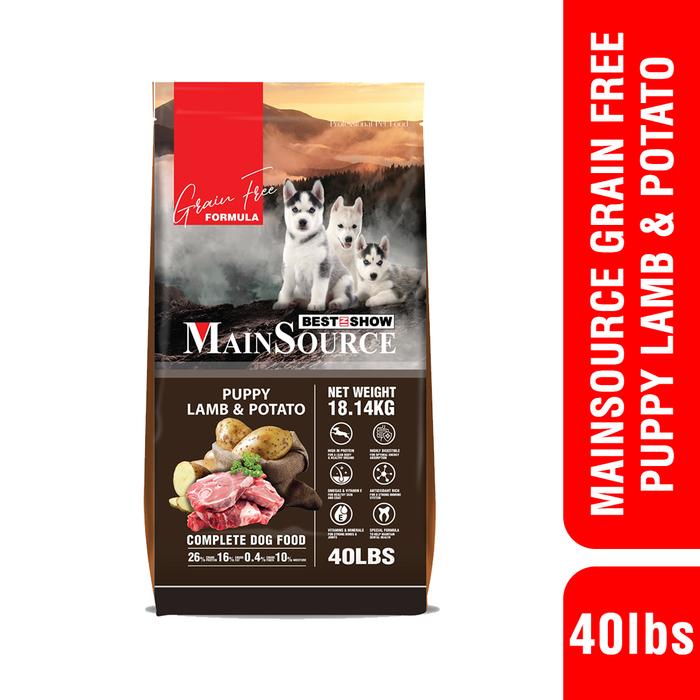 Gambar Best In Show Mainsource Grain Free 18kg - Makanan Anjing Kering - Puppy Lamb dari bestinshow.id undefined Tokopedia