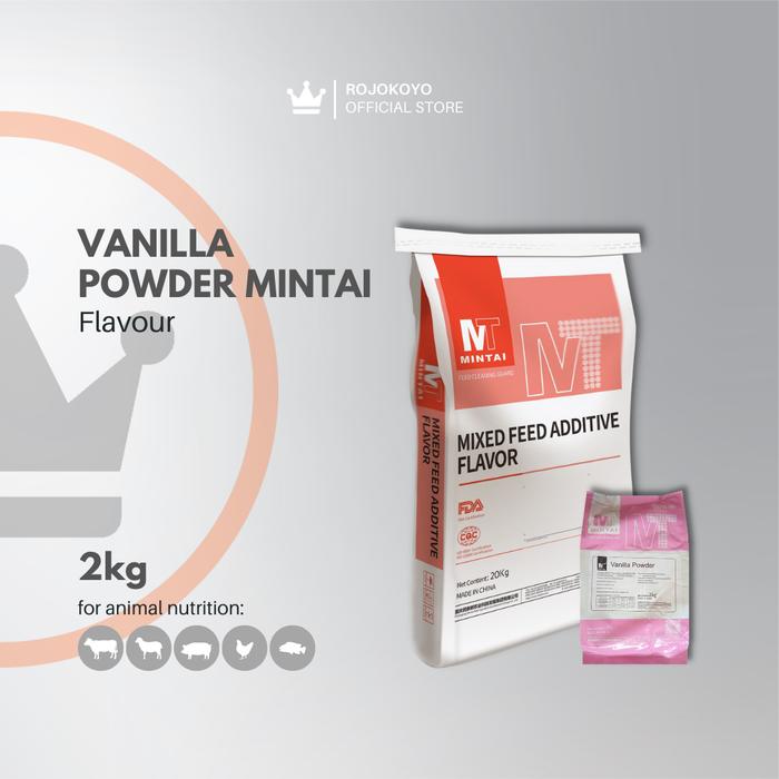Gambar Vanilla Flavour Powder 2kg-Feed Additive Perasa Pakan Ternak - Mintai dari Rojokoyo Agri Jaya undefined Tokopedia