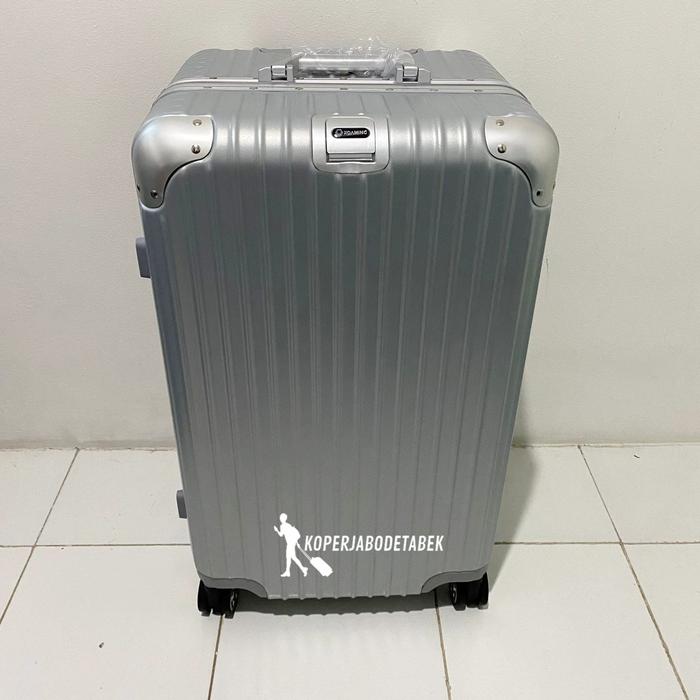 Gambar Koper 24-28 inc VOLUME EXPANDING bahan polycarbonate anti pecah JYP037 - ivory silver, 26 inch bagasi dari koperjabodetabek undefined Tokopedia