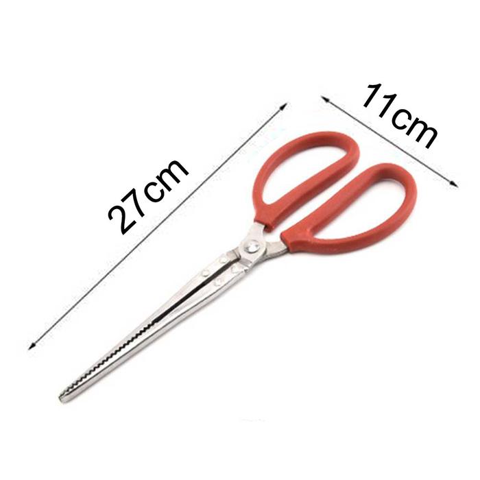 Gambar Gunting Capit Kepiting Penjepit Ambil Kepiting Crab Tongs Stainless - 27 Flat dari LOA SPORT undefined Tokopedia