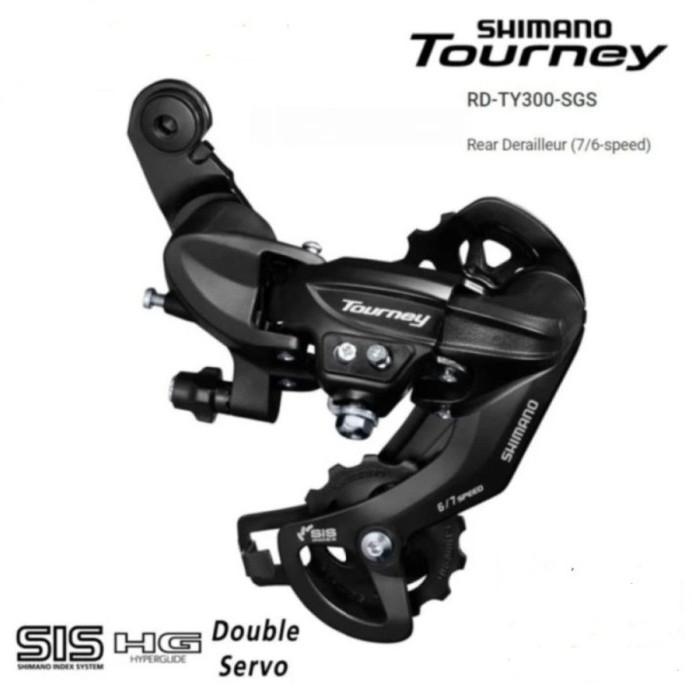 Gambar Shimano RD Sepeda 6 7 8 Speed Transmisi Gear Gigi Sepeda Lipat & MTB - Shimano-TY300 dari SHEBO undefined Tokopedia