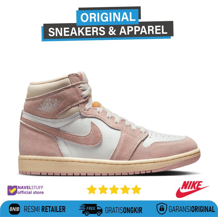 Jual NIKE Air Jordan Retro Hi OG Atmosphere White Muslin Sail