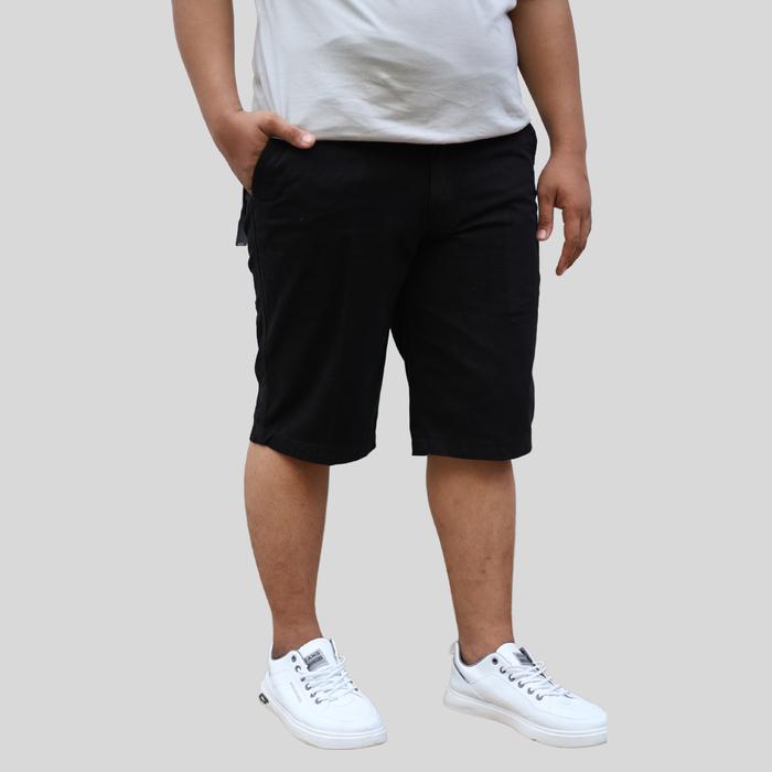 Gambar CELANA PENDEK PRIA CHINO PREMIUM DICKER COTTON TWILL NON STRETCH - Hitam, 41/42 dari Only Wifqil undefined Tokopedia