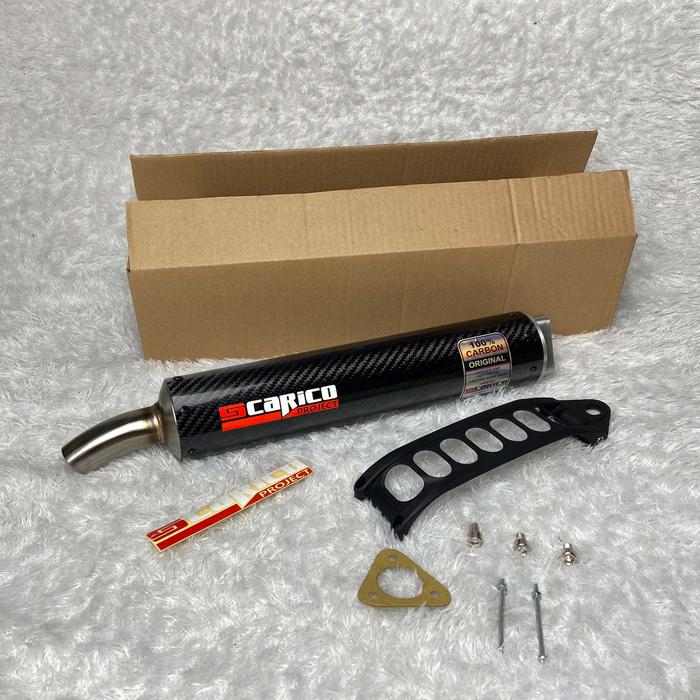 Gambar Knalpot Ninja R / RR stainless model Cobra Silencer Carbon Kevlar - Silencer Twill, Ninja RR dari Knalpot co id undefined Tokopedia