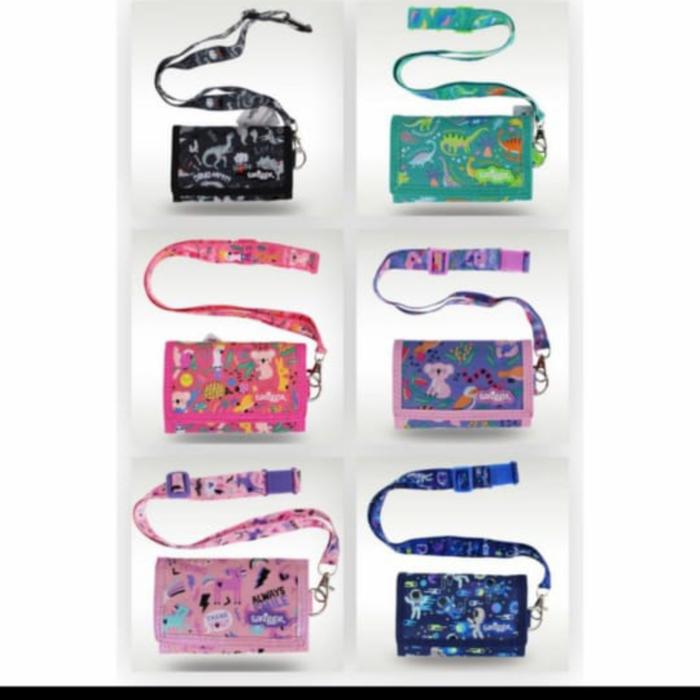 Gambar Dompet Lanyard Smiggle Ori/ Smiggle Wallet Lanyard/ dompet anak cowok/ dari einstein toys shopp undefined Tokopedia