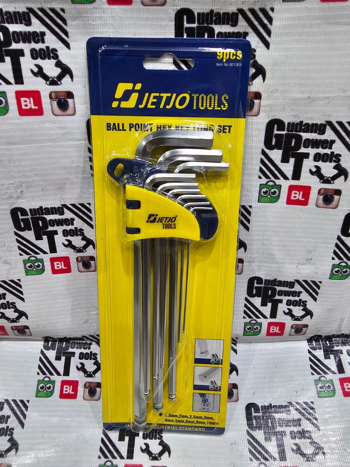 Gambar Kunci L Panjang Set Hex Key Panjang Set Inch Inchi MM - 601304MM dari GUDANGPOWERTOOLS undefined Tokopedia