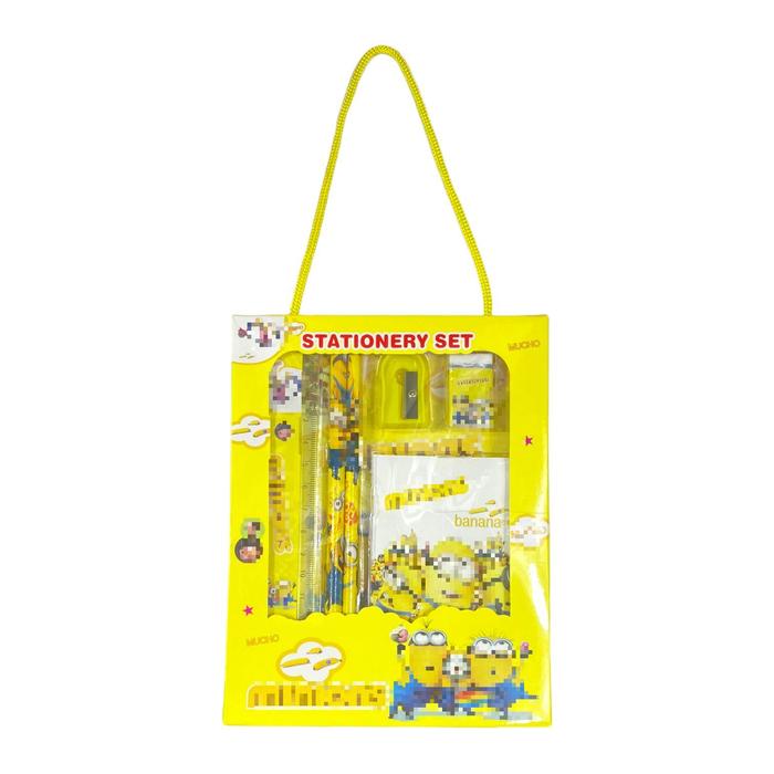 Gambar LBT Alat Tulis Set 6IN1 Stationery Set Lucu Karakter Set Anak Sekolah - MONSTR KUNING dari Lapak Barang Terlengkap undefined Tokopedia
