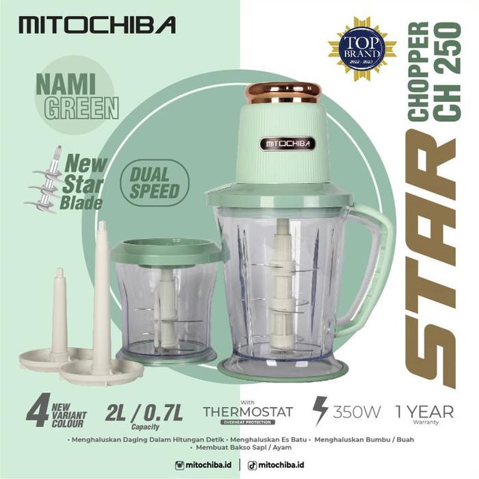 Gambar MITOCHIBA STAR CHOPER CH250 - Hijau dari MITO OFFICIAL SHOP undefined Tokopedia