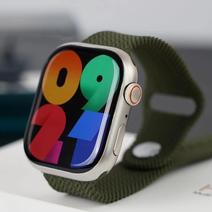 Gambar NEW HK 9 PRO SMARTWATCH AMOLED 2.2 INC VOICE ASSISTANT GPS NFC HK 9 PR - Silver dari hardi49 undefined Tokopedia