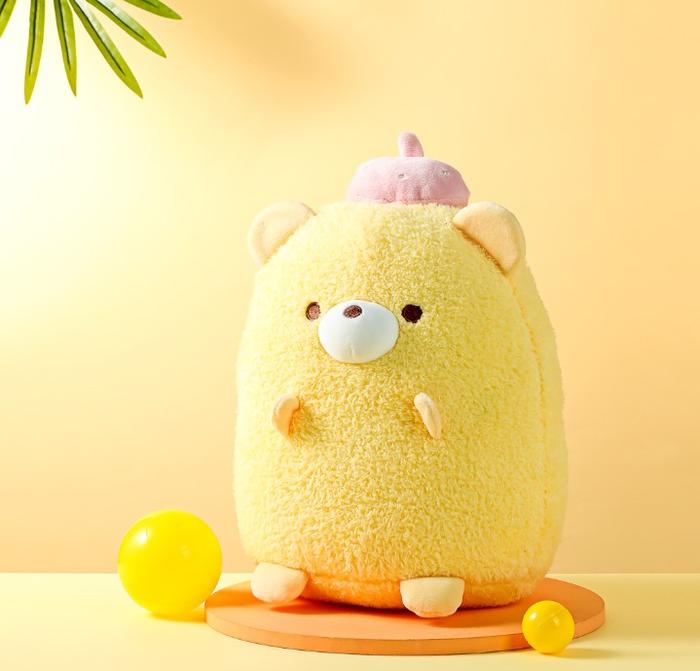 Gambar Boneka Lucu Imut Original MINISO - Standing Plush Toy 27 CM - Kuning dari jastipsripilan undefined Tokopedia