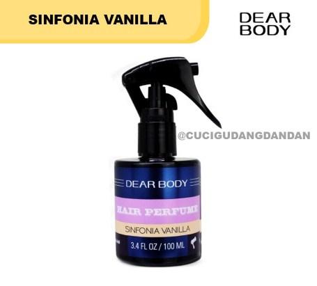 Gambar Dear Body Hair Parfume 100ml - Pengharum Rambut Wangi Tahan Lama - SINFONIA dari Dandan-yuk undefined Tokopedia